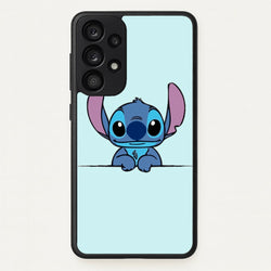 Alien Blue Leaning  - Disney Phone Case for Galaxy A53