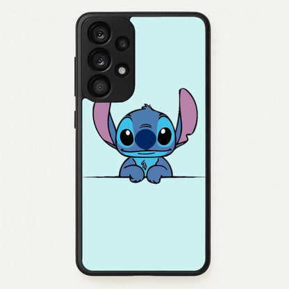 Alien Blue Leaning  - Disney Phone Case for Galaxy A53
