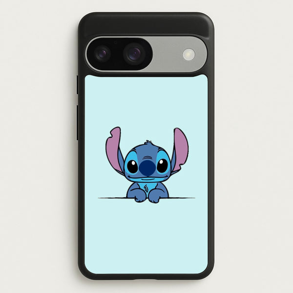 Alien Blue Leaning  - Disney Phone Case for Google Pixel 9 / 9 Pro