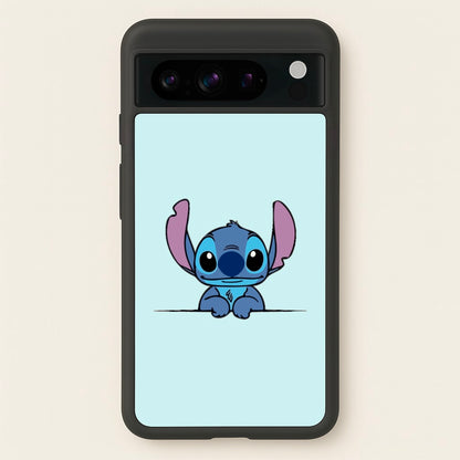 Alien Blue Leaning  - Disney Phone Case for Google Pixel 8 Pro