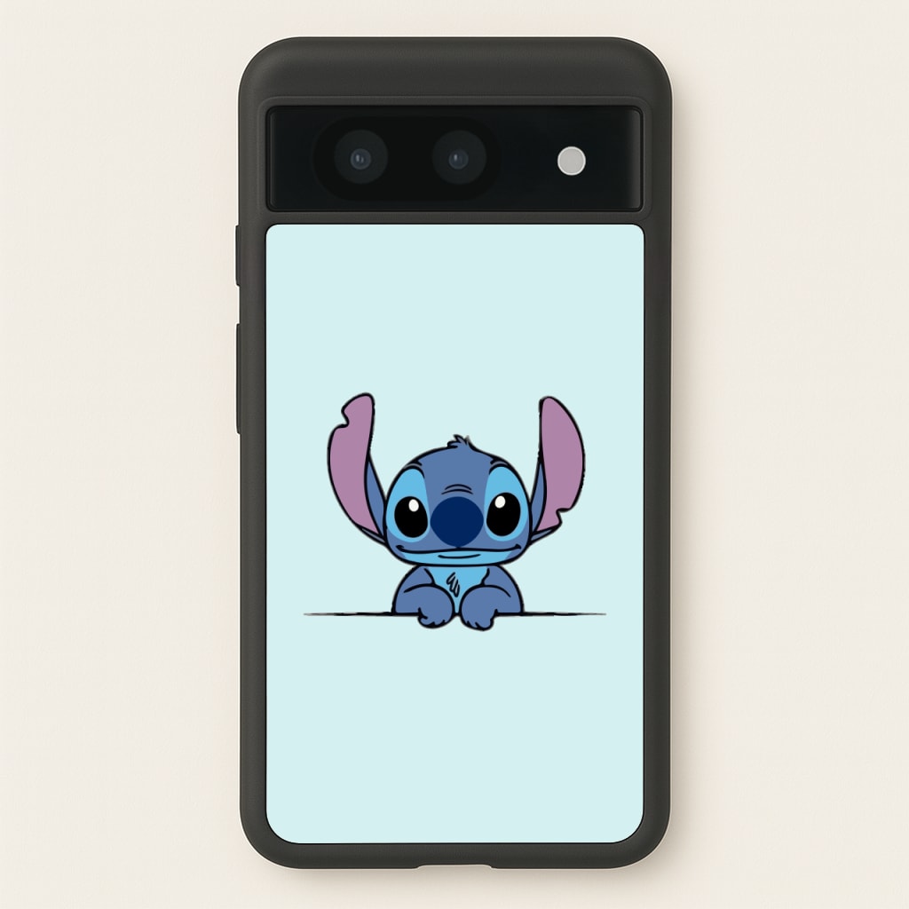 Alien Blue Leaning  - Disney Phone Case for Google Pixel 8a