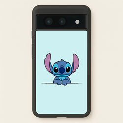 Alien Blue Leaning  - Disney Phone Case for Google Pixel 8a