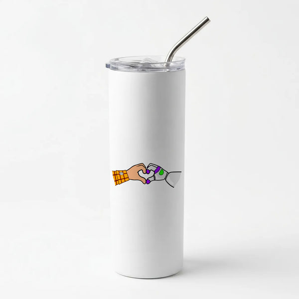 Woody And Buzz Love Skinny Tumbler