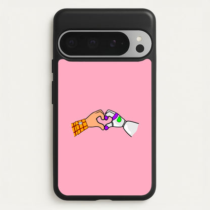 Woody And Buzz Love  - Disney Phone Case for Google Pixel 9 Pro XL