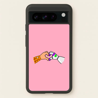 Woody And Buzz Love  - Disney Phone Case for Google Pixel 8 Pro