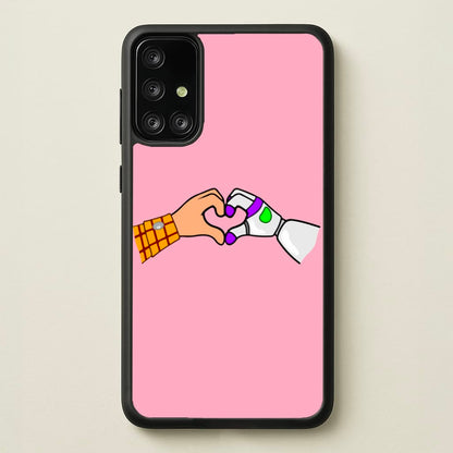 Woody And Buzz Love  - Disney Phone Case for Galaxy A71