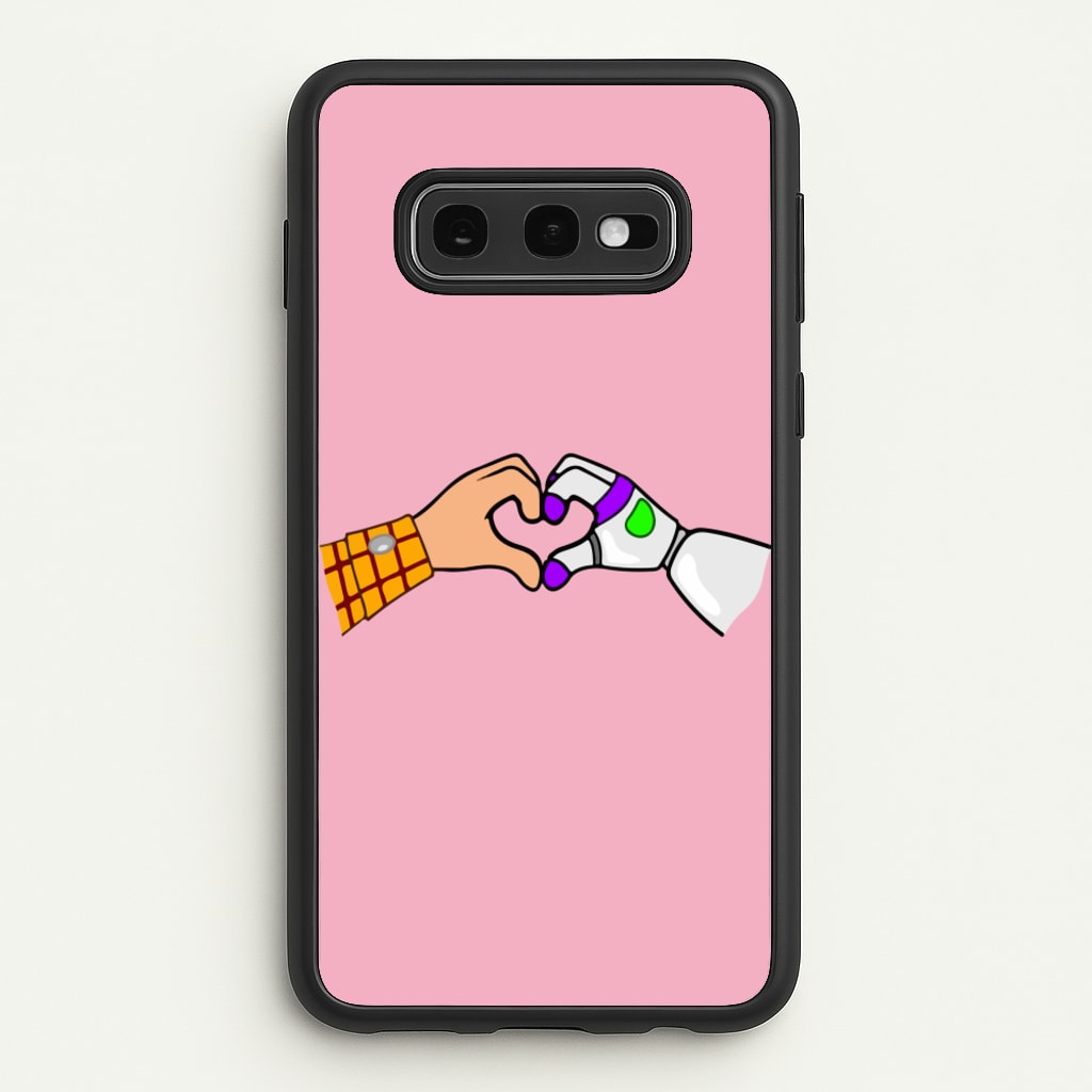 Woody And Buzz Love  - Disney Phone Case for Galaxy S10e
