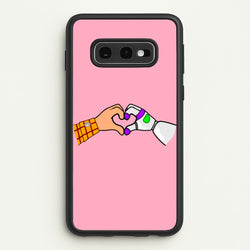 Woody And Buzz Love  - Disney Phone Case for Galaxy S10e