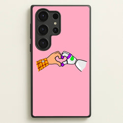 Woody And Buzz Love  - Disney Phone Case for Galaxy S25 Ultra