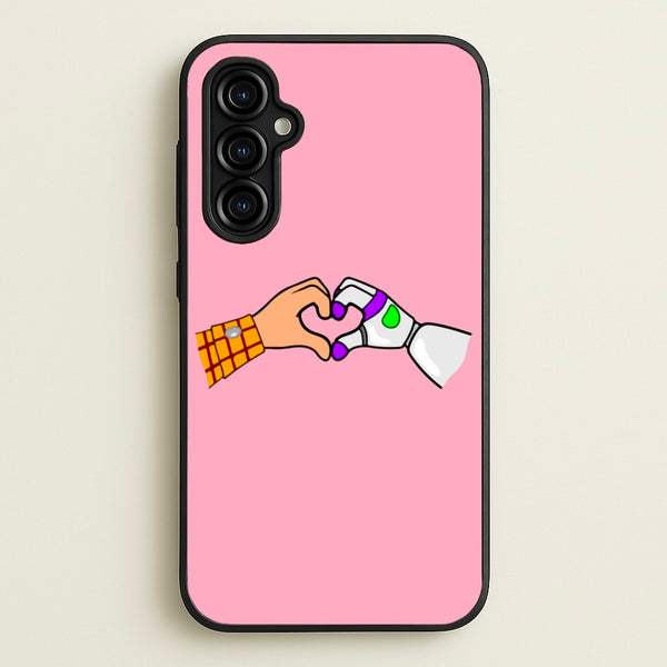 Woody And Buzz Love  - Disney Phone Case for Galaxy A54