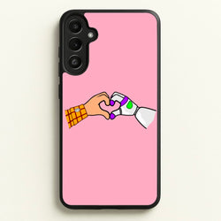 Woody And Buzz Love  - Disney Phone Case for Galaxy A36