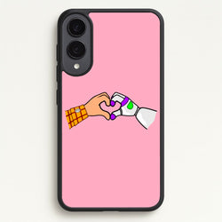 Woody And Buzz Love  - Disney Phone Case for Galaxy S25 Edge