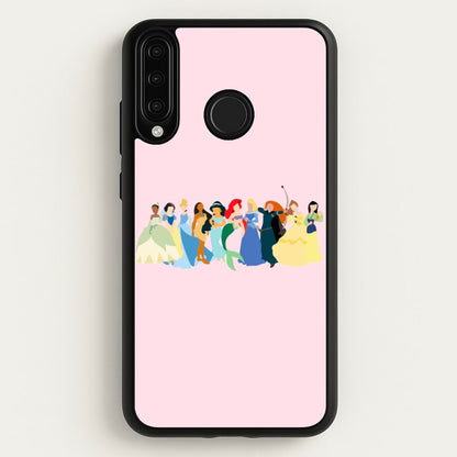 Fairytale Princesses Cast  - Disney Phone Case for Huawei P30 Lite