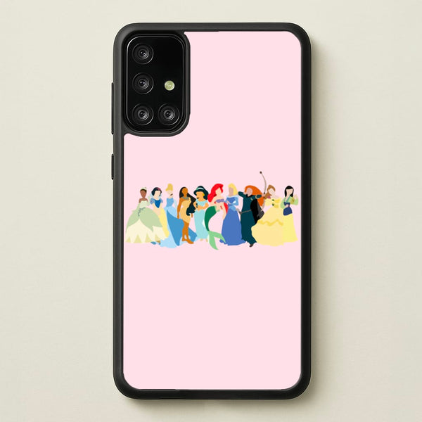 Fairytale Princesses Cast  - Disney Phone Case for Galaxy A71