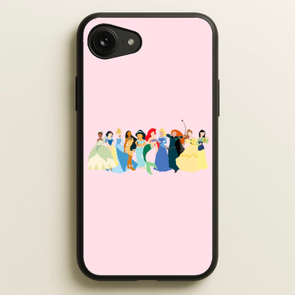 Fairytale Princesses Cast  - Disney Phone Case for iPhone 16e