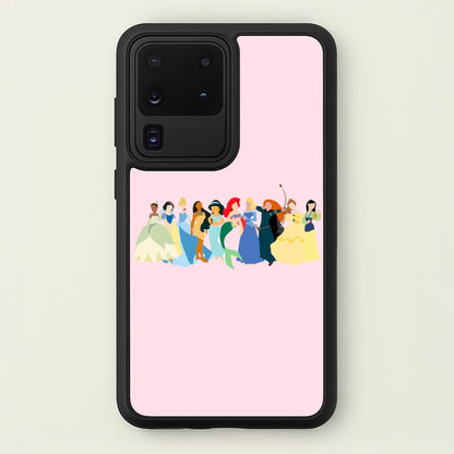 Fairytale Princesses Cast  - Disney Phone Case for Galaxy S20 Ultra