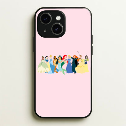 Fairytale Princesses Cast  - Disney Phone Case for iPhone 15 Plus
