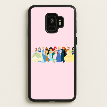 Fairytale Princesses Cast  - Disney Phone Case for Galaxy S9