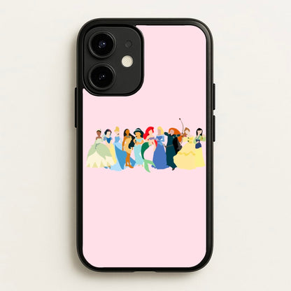 Fairytale Princesses Cast  - Disney Phone Case for iPhone 12 Mini