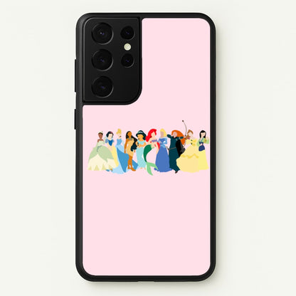 Fairytale Princesses Cast  - Disney Phone Case for Galaxy S21 Ultra