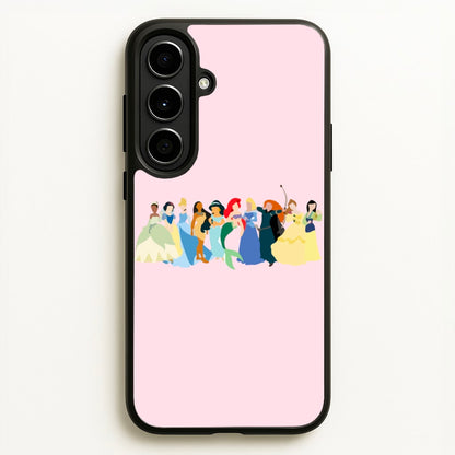 Fairytale Princesses Cast  - Disney Phone Case for Galaxy A56