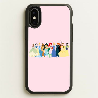 Fairytale Princesses Cast  - Disney Phone Case for iPhone X / XS
