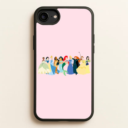 Fairytale Princesses Cast  - Disney Phone Case for iPhone 6 / 7 / 8 / SE