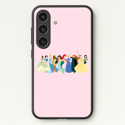 Fairytale Princesses Cast  - Disney Phone Case for Galaxy S25 Plus