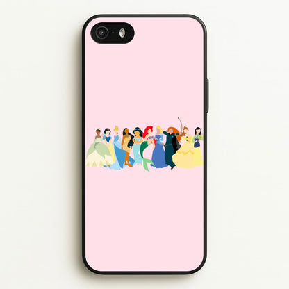Fairytale Princesses Cast  - Disney Phone Case for iPhone 5 / 5s / SE 2016