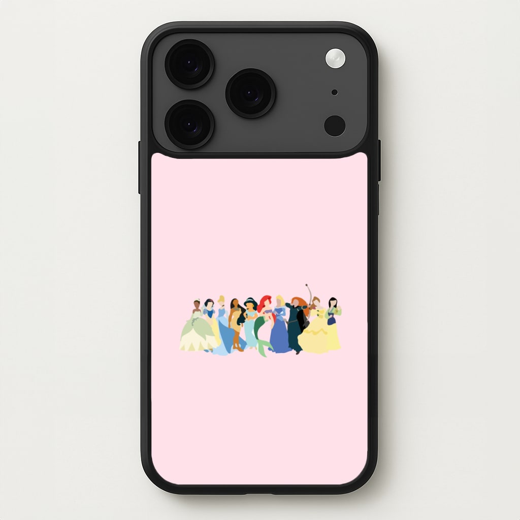 Fairytale Princesses Cast Phone Case for iPhone 17 Pro