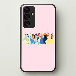 Fairytale Princesses Cast  - Disney Phone Case for Galaxy A35