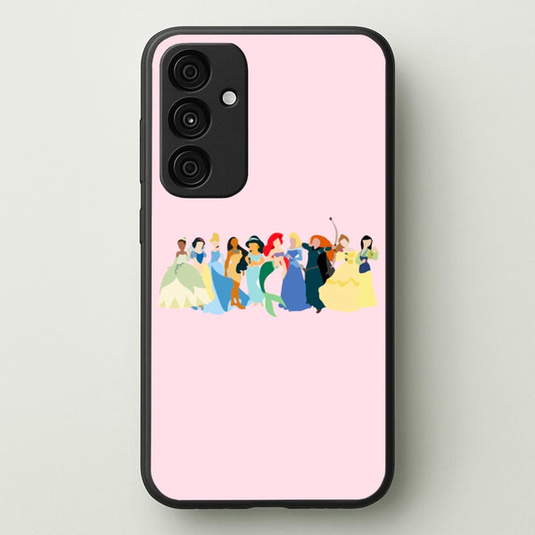 Fairytale Princesses Cast  - Disney Phone Case for Galaxy A35