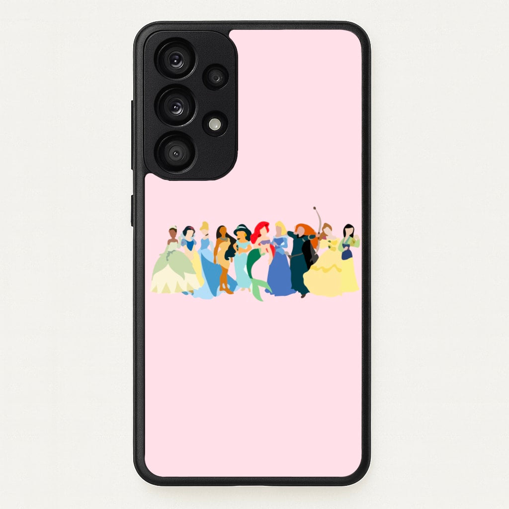 Fairytale Princesses Cast  - Disney Phone Case for Galaxy A33