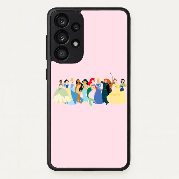 Fairytale Princesses Cast  - Disney Phone Case for Galaxy A33