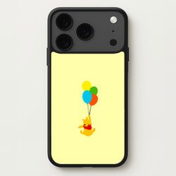 Pooh On Balloons Phone Case for iPhone 17 Pro Max