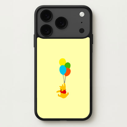Pooh On Balloons Phone Case for iPhone 17 Pro Max