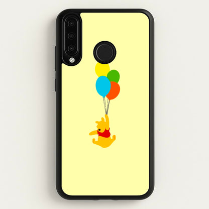 Pooh On Balloons  - Disney Phone Case for Huawei P30 Lite