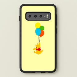 Pooh On Balloons  - Disney Phone Case for Galaxy S10 Plus