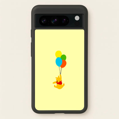 Pooh On Balloons  - Disney Phone Case for Google Pixel 8 Pro
