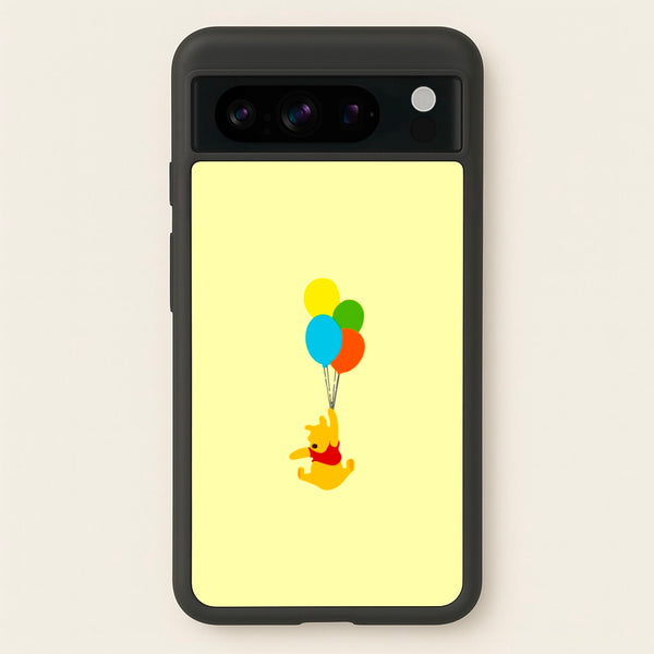Pooh On Balloons  - Disney Phone Case for Google Pixel 8 Pro