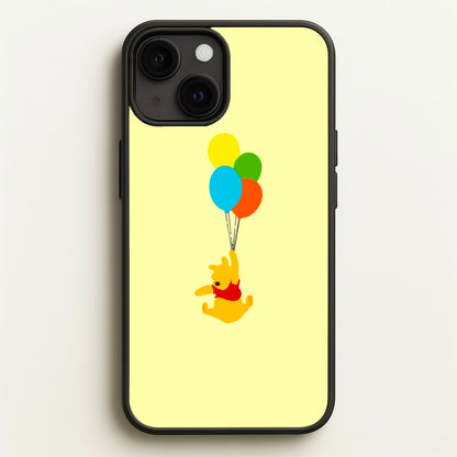 Pooh On Balloons  - Disney Phone Case for iPhone 13 Mini