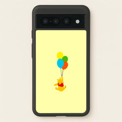 Pooh On Balloons  - Disney Phone Case for Google Pixel 7 Pro
