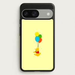 Pooh On Balloons  - Disney Phone Case for Google Pixel 9 / 9 Pro