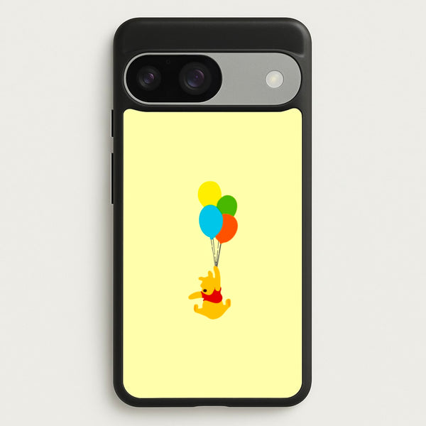 Pooh On Balloons  - Disney Phone Case for Google Pixel 9 / 9 Pro