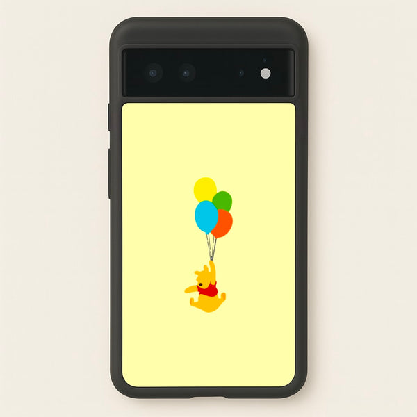Pooh On Balloons  - Disney Phone Case for Google Pixel 6