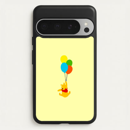 Pooh On Balloons  - Disney Phone Case for Google Pixel 9 Pro XL
