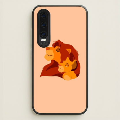 King Lion And Cub  - Disney Phone Case for Huawei P30