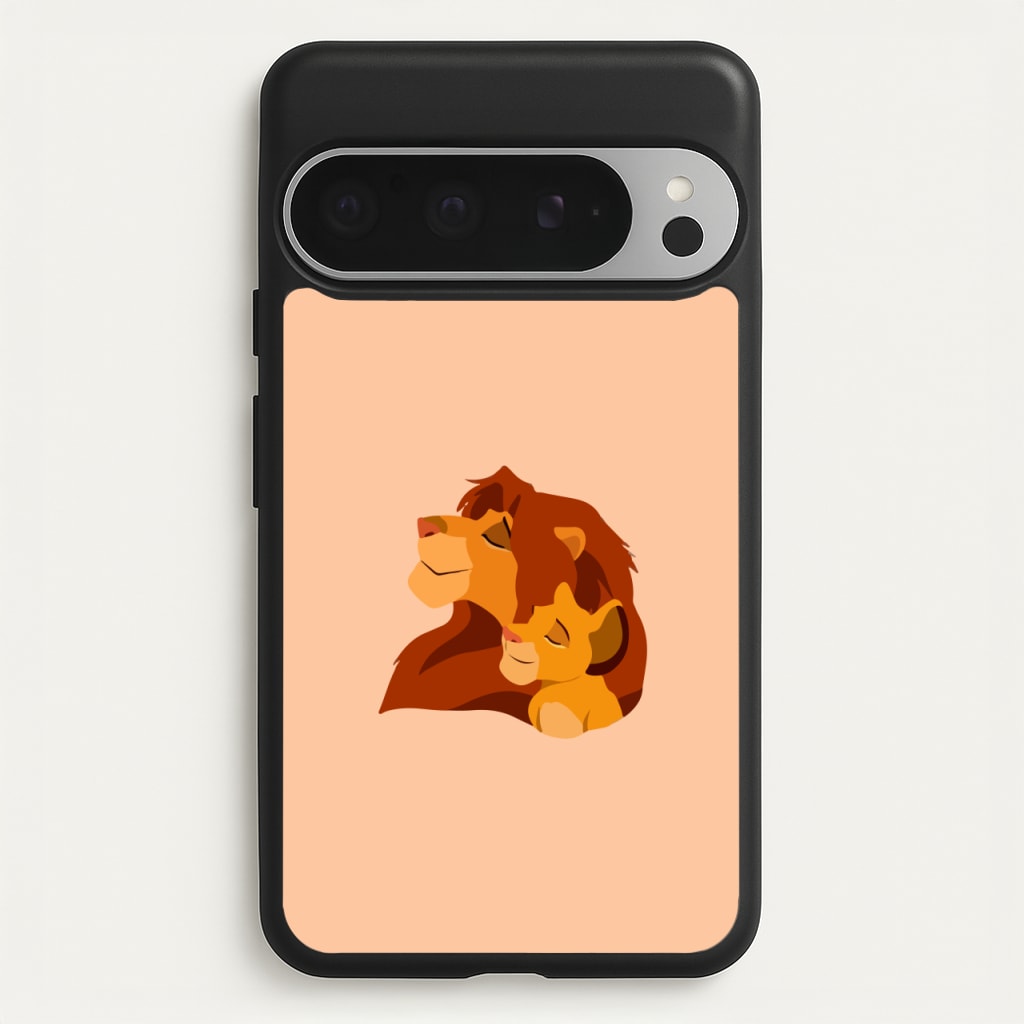 King Lion And Cub  - Disney Phone Case for Google Pixel 9 Pro XL