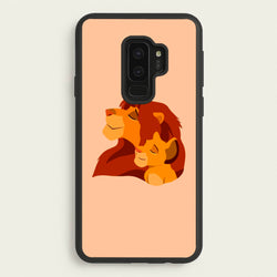 King Lion And Cub  - Disney Phone Case for Galaxy S9 Plus