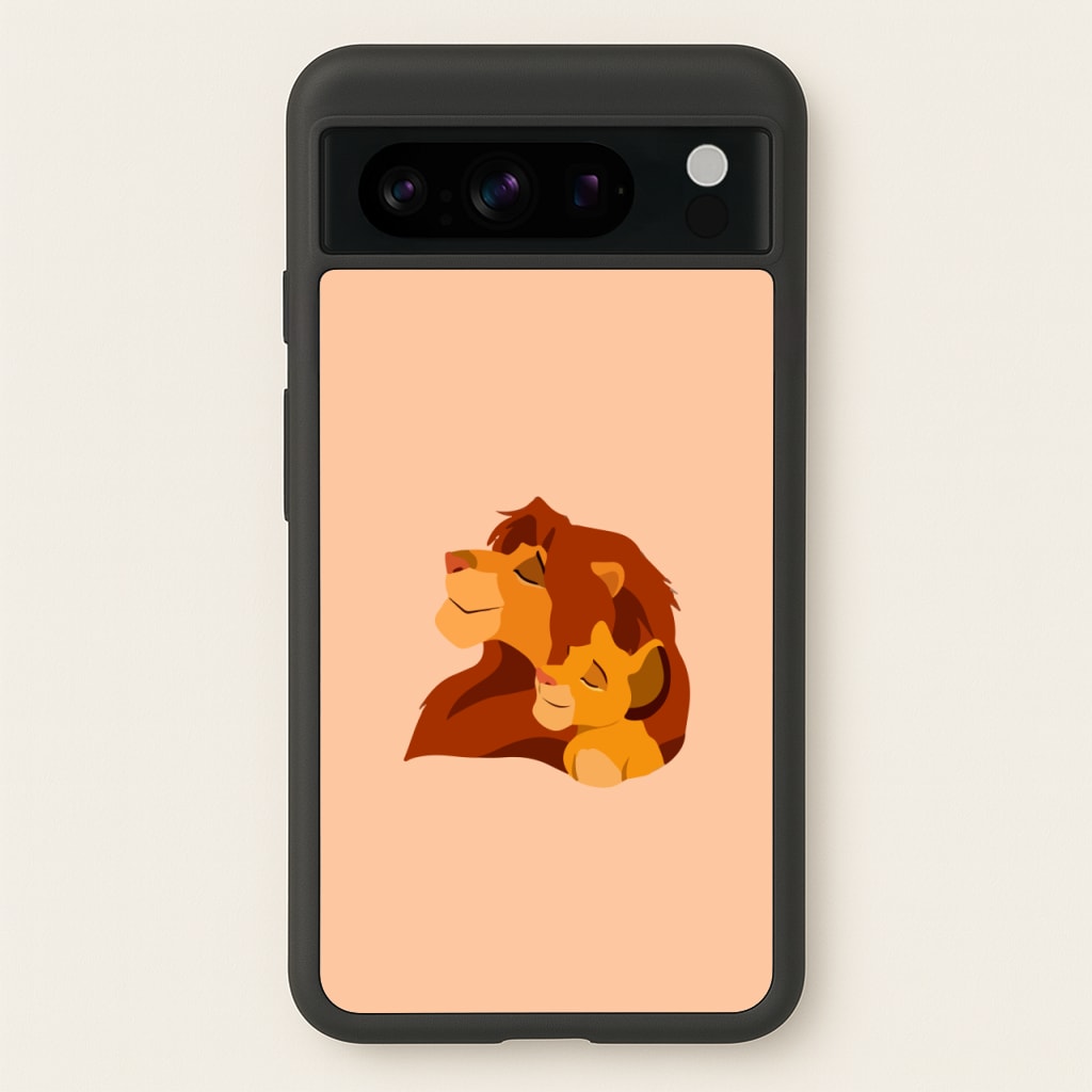 King Lion And Cub  - Disney Phone Case for Google Pixel 8 Pro
